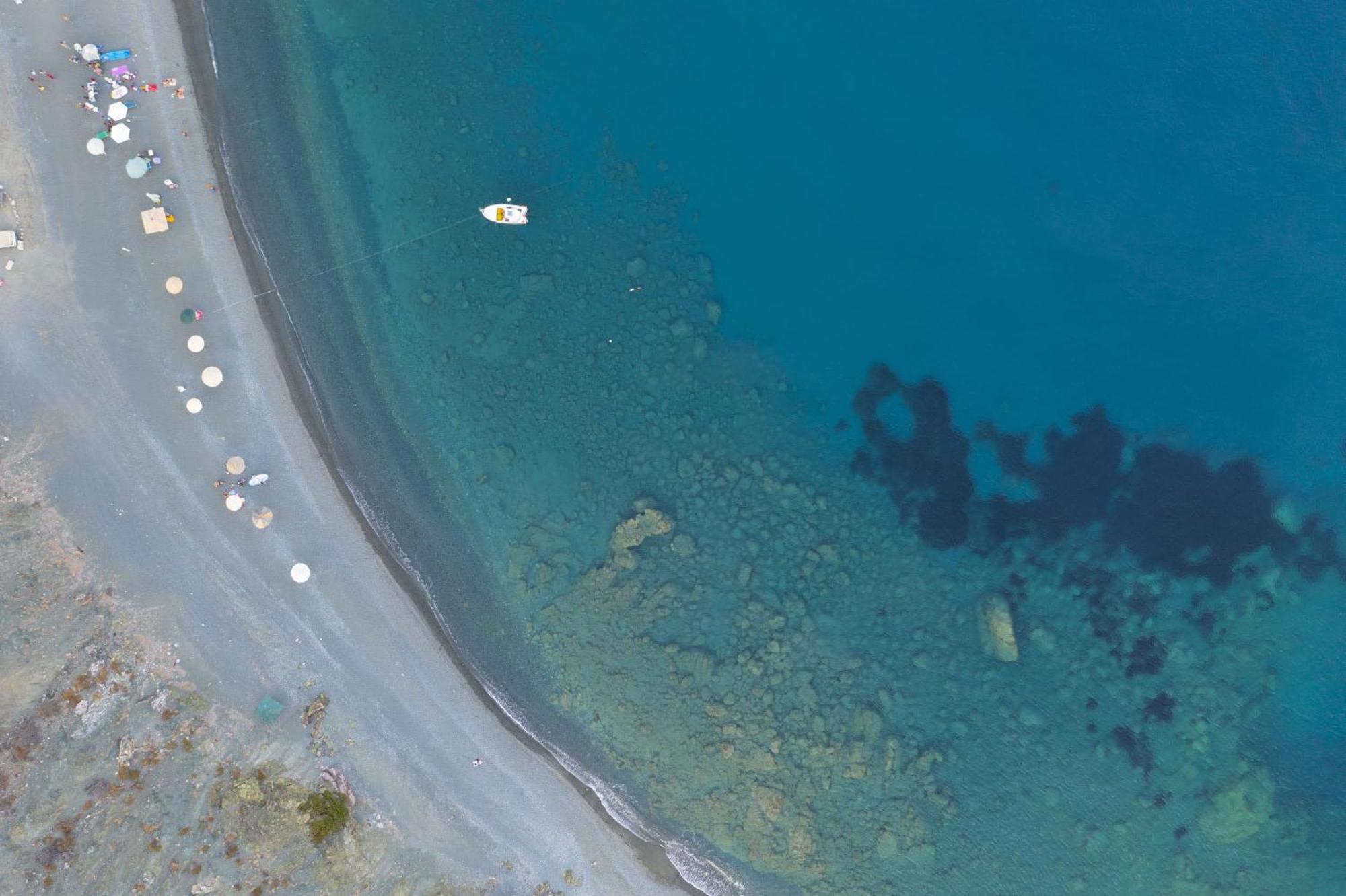 Shades Of Blue Villa Kaloi Liménes Dış mekan fotoğraf